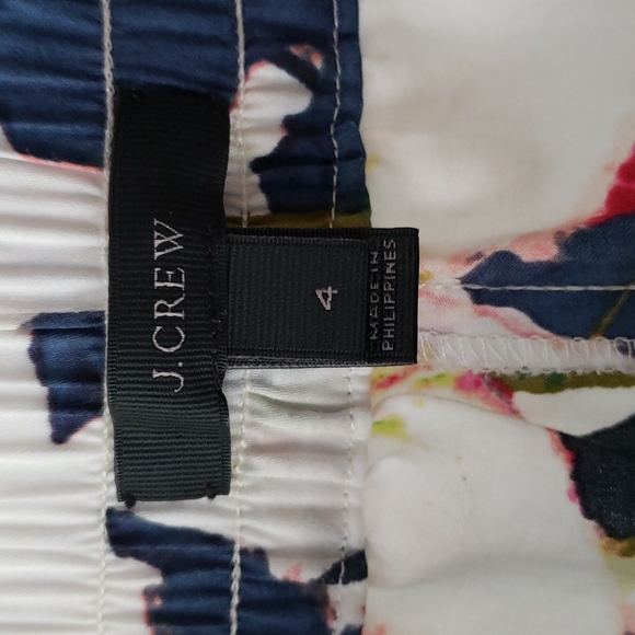 J. Crew Floral Cove Drawstring Pants - Picture 5 of 7